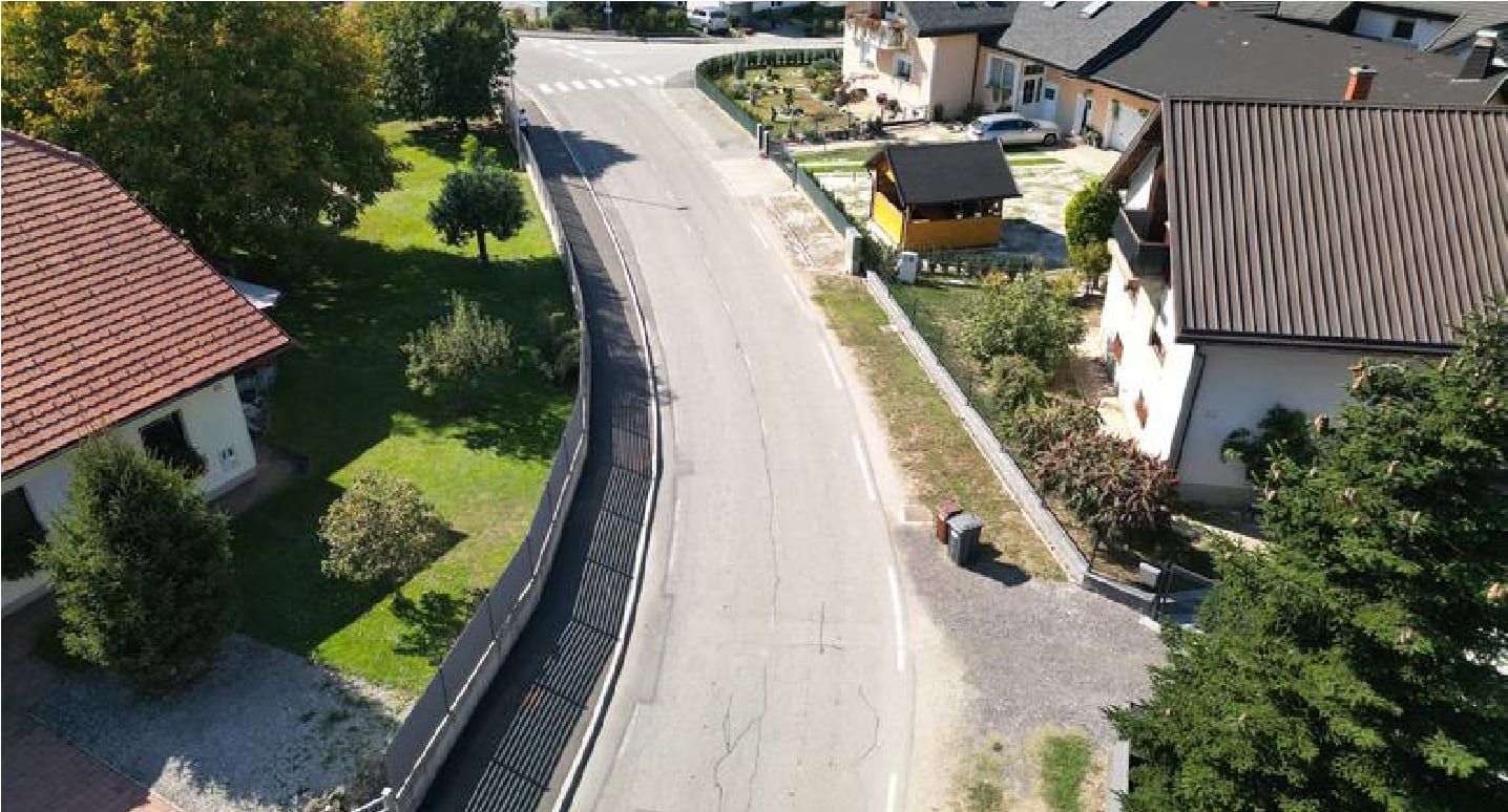 Nov pločnik v Veščici